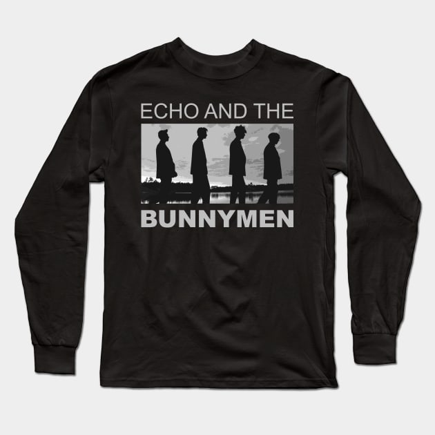 Echo and bunnymen - Fanart Long Sleeve T-Shirt by Aprilskies